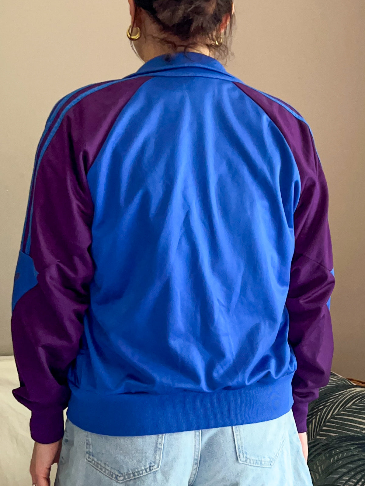 Rare Vintage Adidas Colour Block Jacket, approx size 8-12