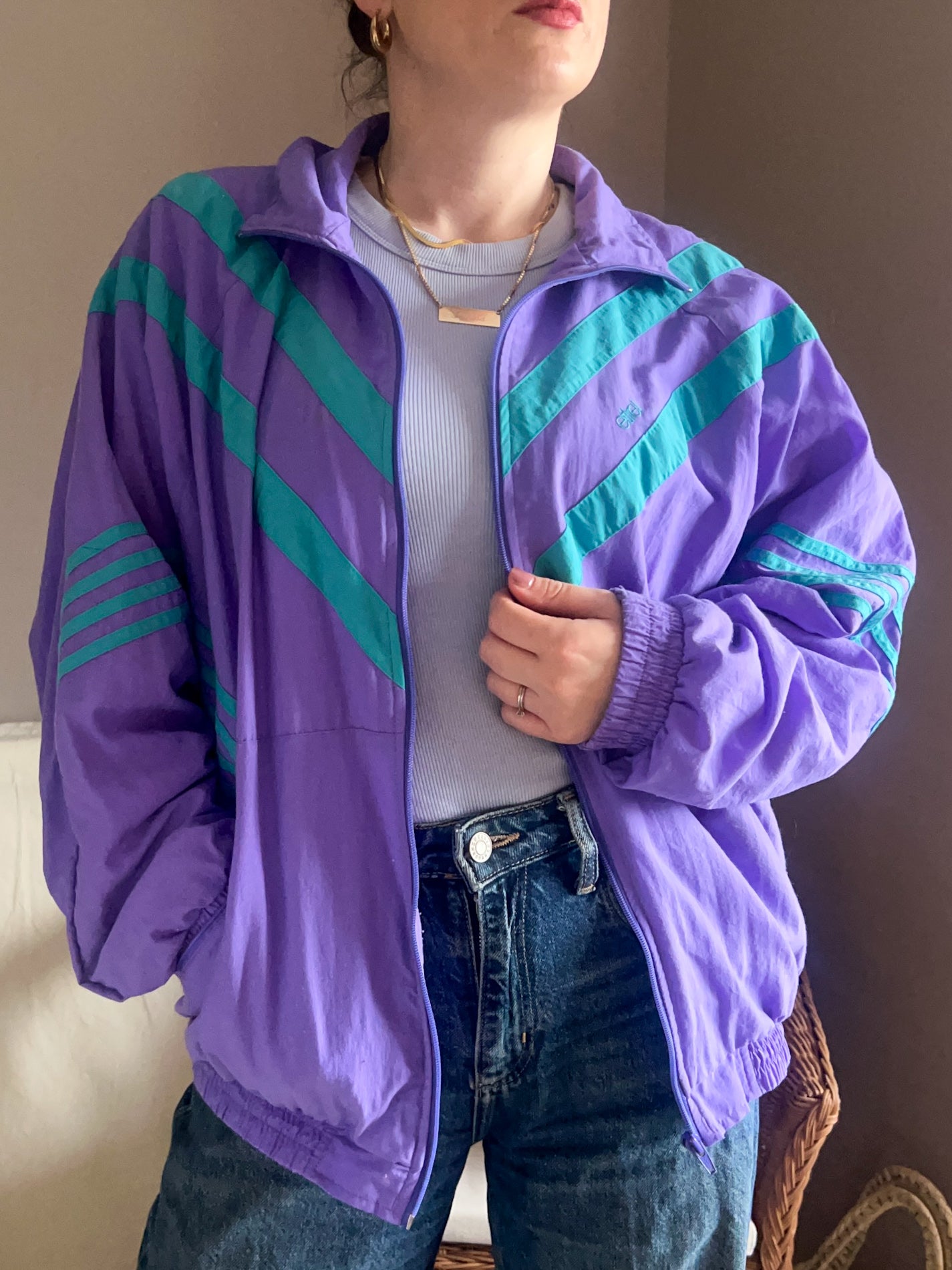 Vintage Etirel Shell/Sports Jacket, approx size 10-14