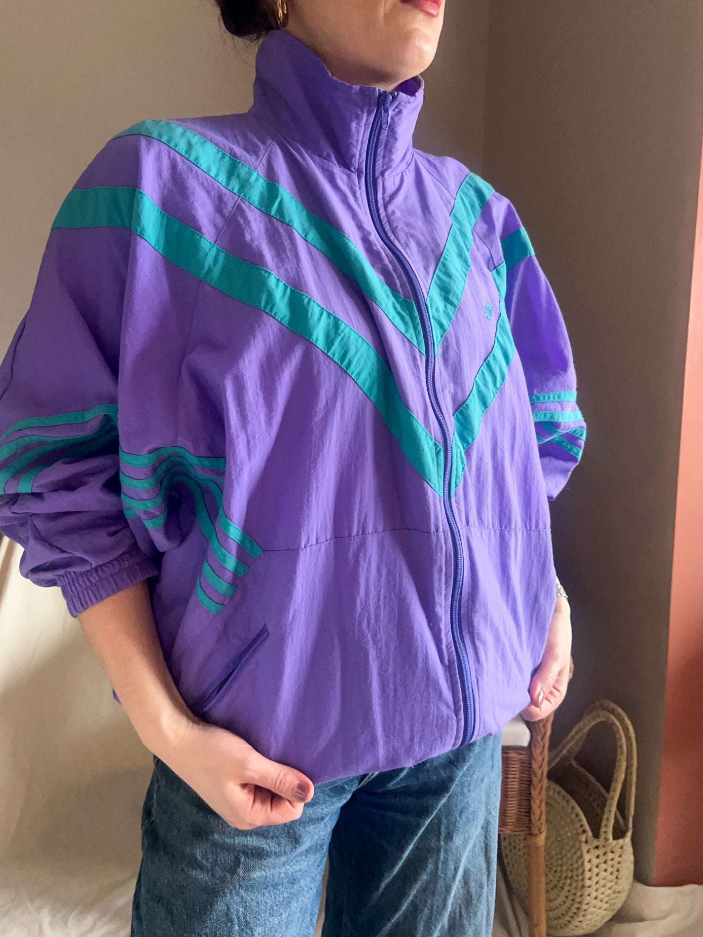 Vintage Etirel Shell/Sports Jacket, approx size 10-14