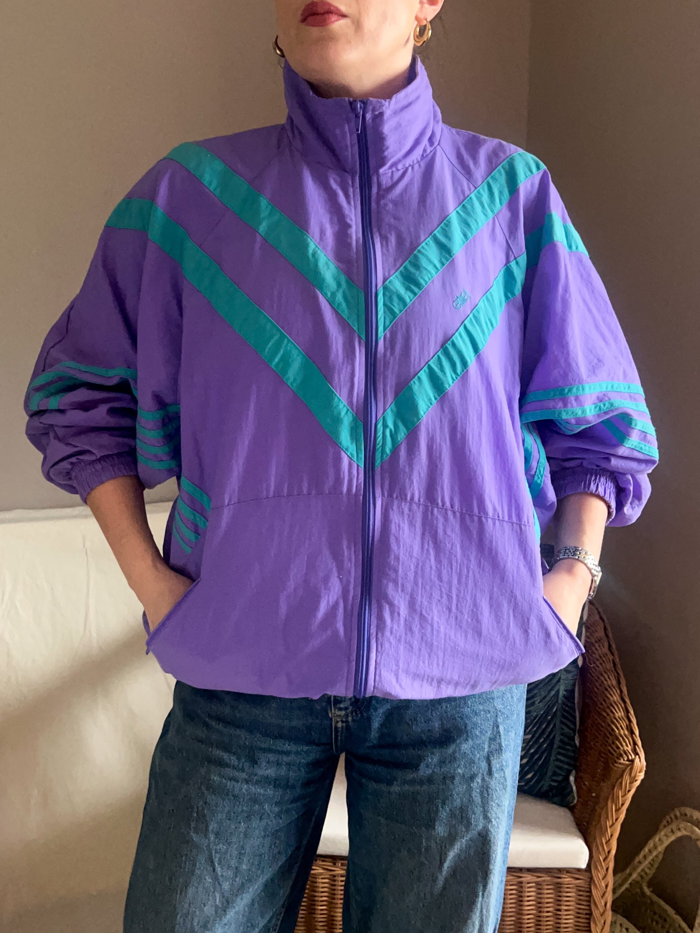 Vintage Etirel Shell/Sports Jacket, approx size 10-14