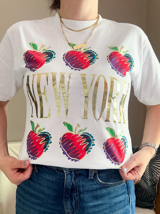 Vintage New York Apple Tee  - Unworn Deadstock, approx Size S/M (8-12)