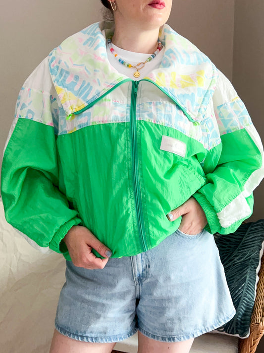 Vintage Pierre Cardin Bright Sports Jacket, approx size 12-18