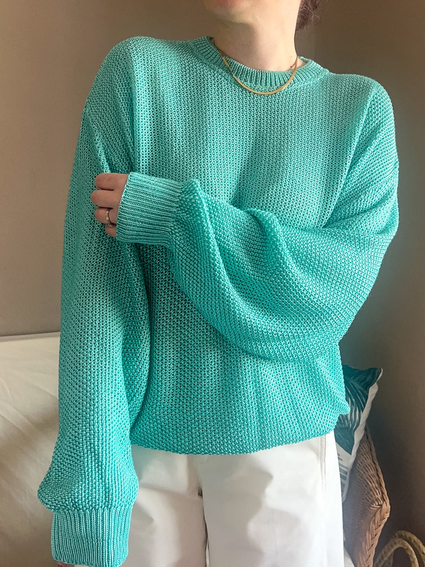 Vintage Lightweight Slouchy Knit, size 12-16