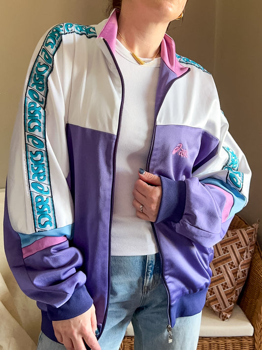Vintage y2k era Asics Sports Jacket, approx size 12-16