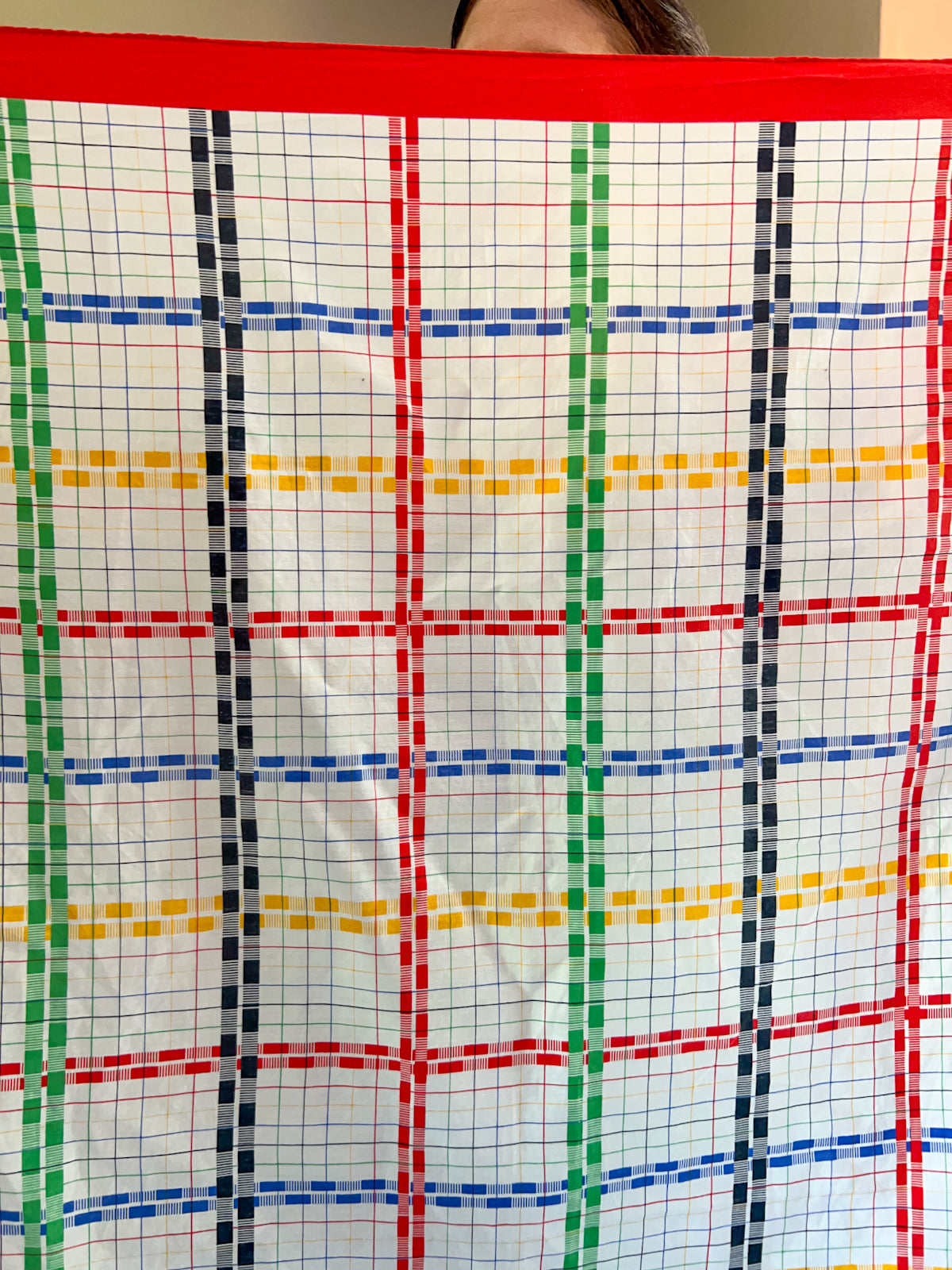 Vintage Echo Cotton & Silk Scarf, circa 1980s